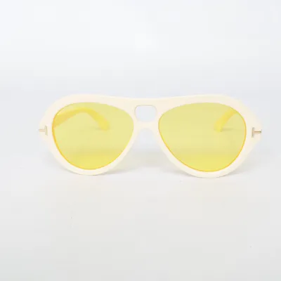 Glasögon (Beige, Gul)