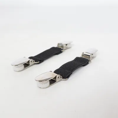 Handschoen clips (Zwart, Zilver)