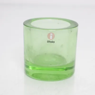 Waxinelichthouder (Groen) van Iittala