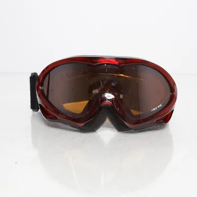 Skibril (Zwart, Rood) van Freeride