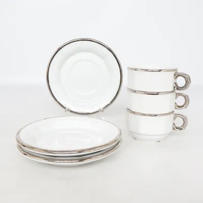 Service (Wit, Zilver) van Pillivuyt