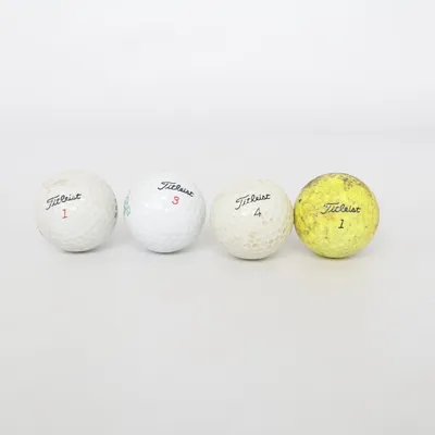 Golf ball (White, Yellow) from Titleist