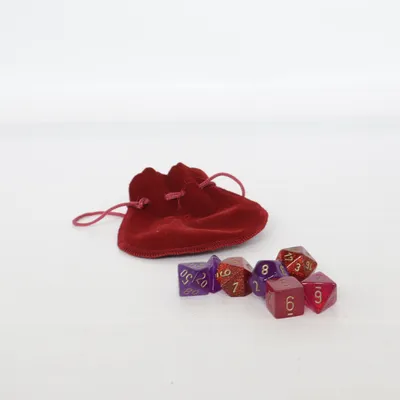 Dobbelsteen (Rood, Lila, Meerkleurig)
