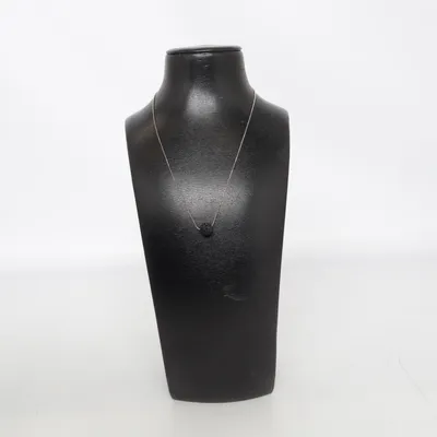 Halsband (Svart, Silverfärgad) från Pearls for Girls Okänd metall