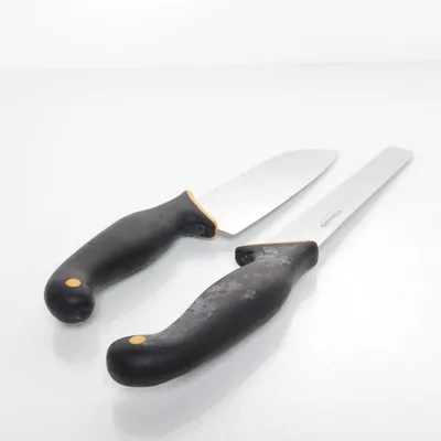 Knivset (Svart, Grå, Gul) från Fiskars