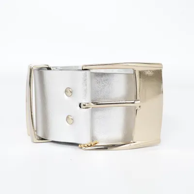 Belt (Silver) from Versace for H&M Leather