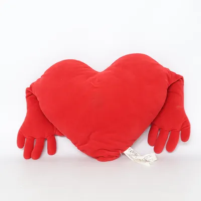 Pyntepude (FAMNIG HJARTA) fra IKEA Polyester