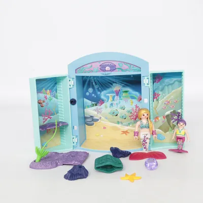 Leksaksmöbel (Blå, Lila, Grön) från Playmobil