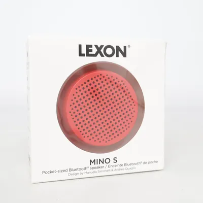 Bluetooth speaker (Red) from Lexon