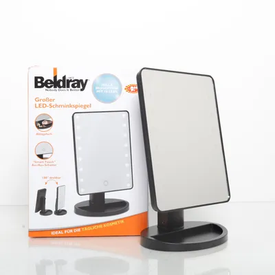 Makeup mirror (Black) from Beldray