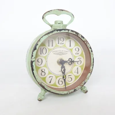 Table clock (Green, Multicolored) from Sangtai