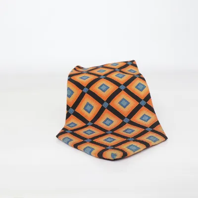 Stropdas (Oranje, Blauw, Zwart) van Hugo Boss