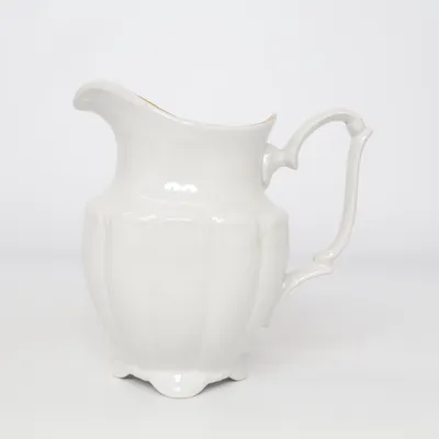 Cream jug (White) from Walbrzych