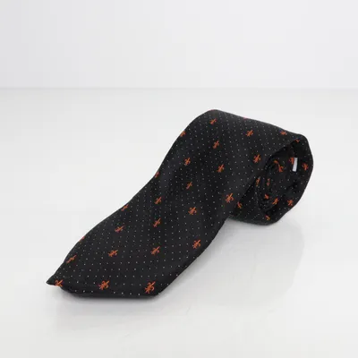 Slips (Sort, Flerfarvet) fra John Henric Silke