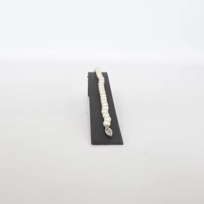Bracelet (Mc Pearl Akoya Perlenarmband ) Or, Or blanc