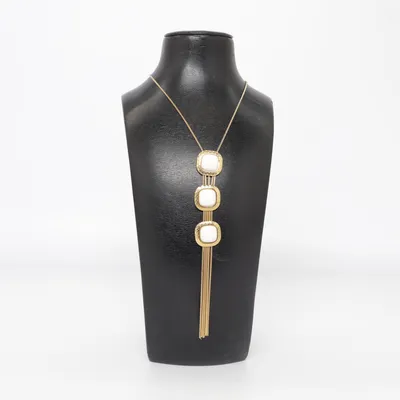 Halsband (Guldfärgad, Vit) från Somini Okänd metall