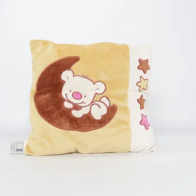 Cushion (Beige, Brown) from Tukan
