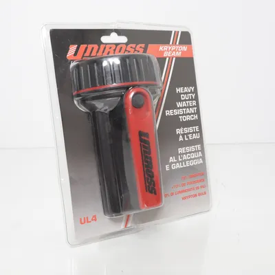 Zaklamp (Zwart, Rood) van Uniross