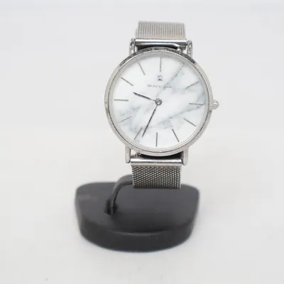 Polshorloge (Zilver, Wit) van Black Oak