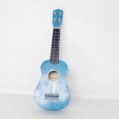 Ukulele (Blauw) van Bontempi