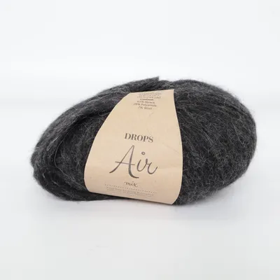 Garn (Air) fra Drops Alpacauld, Polyamid