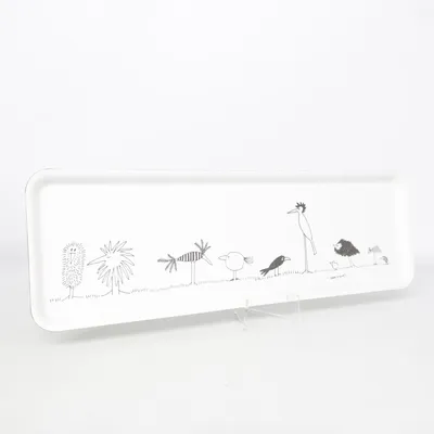 Bricka (Vit, Svart) från IKEA