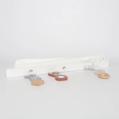 Baby cot mobile (White, Multicolored) from Kids Concept