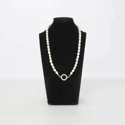 Collier (Blanc, Argent) de Lily and Rose Métal inconnu
