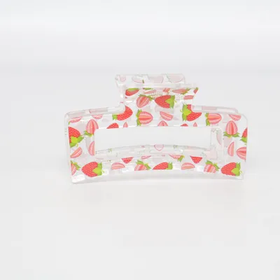 Hårklämma (Transparent, Röd, Grön)