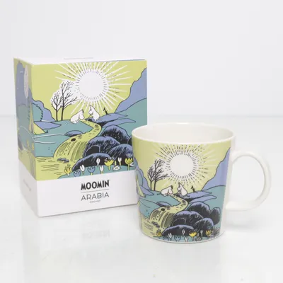 Kopp (Vit, Flerfärgad) från Moomin