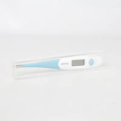 Fever thermometer (White, Blue) from Sanitas