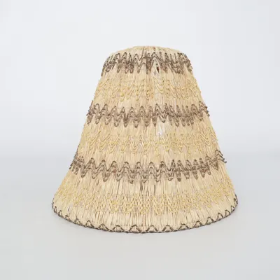 Lampeskærm (Beige, Brun, Flerfarvet)