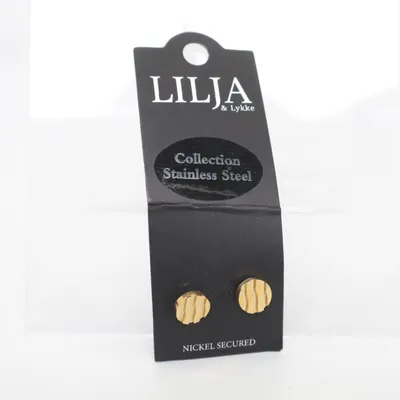 Earrings (Gold) from Lilja & Lykke Stainless steel