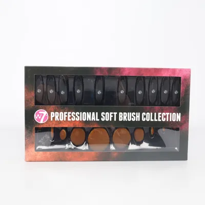 Pinceau de maquillage (Noir, Marron) de w7