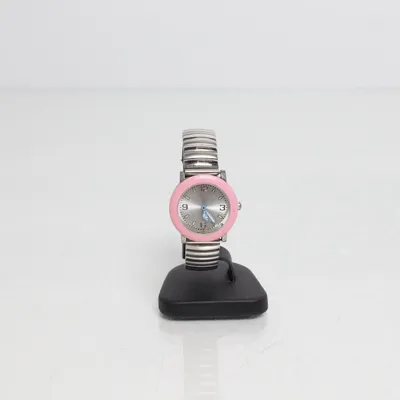Armbandsur (Candy Pink Metal Stretch Watch) från Vintage