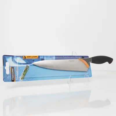 Køkkenkniv (Sort, Orange, Sølv) fra Fiskars