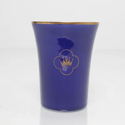 Drinking glass (Blue) from Gustafsberg