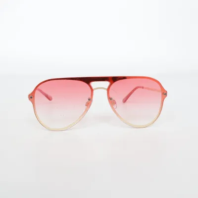 Sonnenbrille (Rot, Gold)
