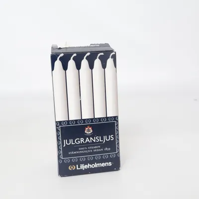 Candle (Julgransljus) from Liljeholmens