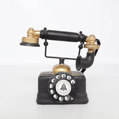 Figurin (Svart, Guldfärgad)