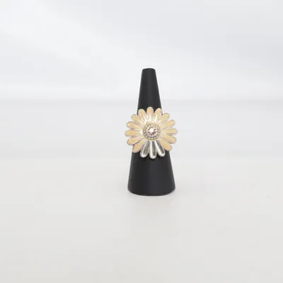 Ring (Beige, Zilver) van Pilgrim Onbekend materiaal