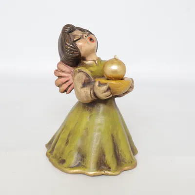 Figurin (Grön, Brun, Guldfärgad) från Thun