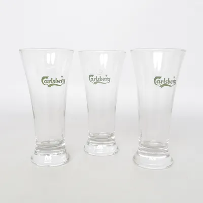 Ölglas (Transparent) från Carlsberg