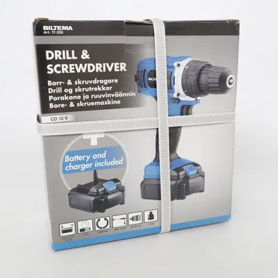 Drill screwdriver from Biltema