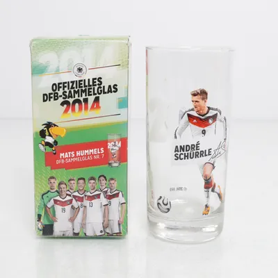 Drinking glass (Transparent, Multicolored) from Deutscher Fussball-Bund