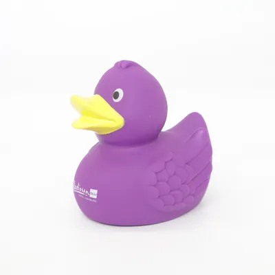 Canard en caoutchouc (Violet, Jaune) de Schnabels