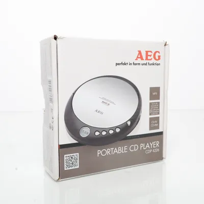 CD speler (Grijs, Zwart) van AEG