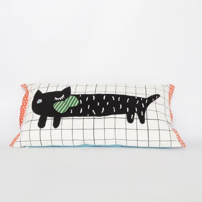 Prydnadskudde (Vit, Svart, Flerfärgad) från Designers Guild