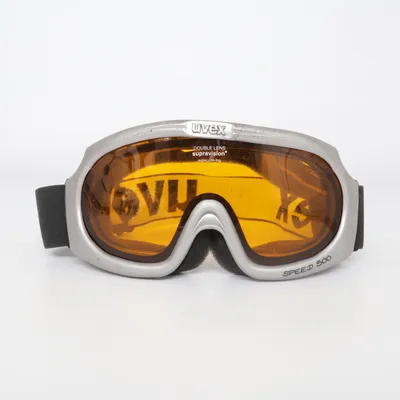 Skibril (Zilver, Oranje, Zwart) van Uvex