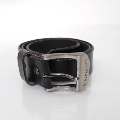Riem (Zwart) van Levi Strauss & Co Leer